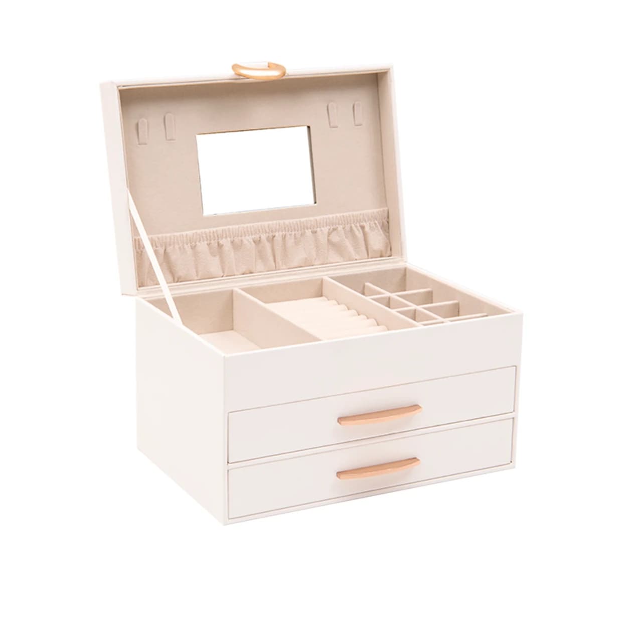 White Jewelry Box FX-251051WH — product photograph