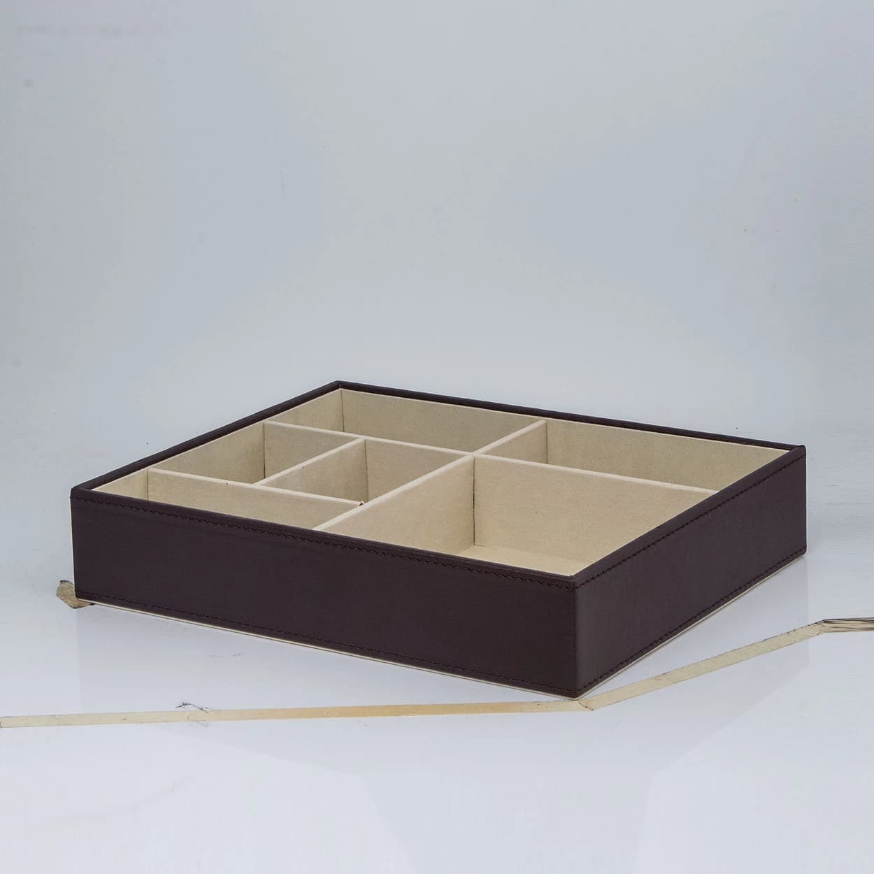 Dark brown Jewelry Tray — product photograph