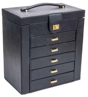 Black Jewelry Box RY20011BK — product photograph