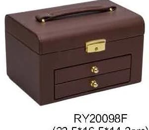 Brown Jewelry Box RY20098F — product photograph
