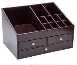Dark brown Cosmetic Organizer RY20105F — product photograph