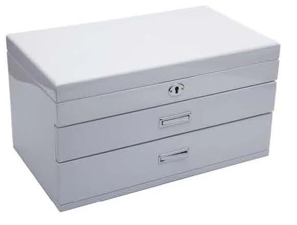 White Jewelry Box RY20115W — product photograph