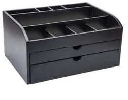 Black Cosmetic Organizer RY20118BK — product photograph