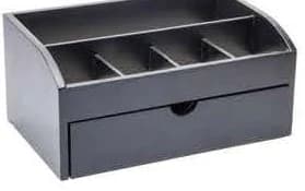 Black Cosmetic Organizer RY20119BK — product photograph