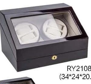 Dark brown Watch Winder RY21087F — product photograph