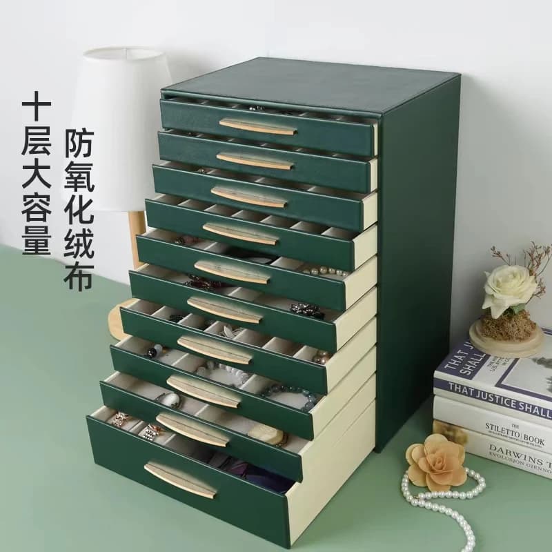 Green Jewelry Box RY211201 — product photograph