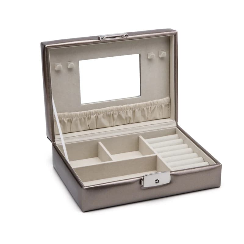 Taupe Jewelry Box RY216003G — product photograph