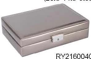 Taupe Jewelry Box RY216004G — product photograph