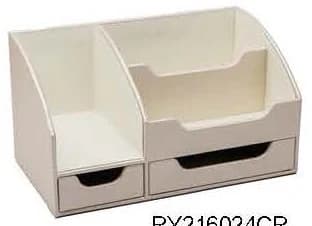 Cream Cosmetic Organizer RY216024CR — product photograph