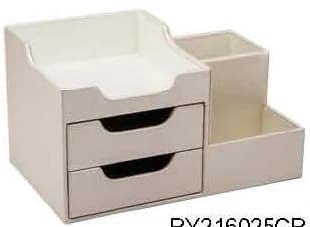Cream Cosmetic Organizer RY216025CR — product photograph