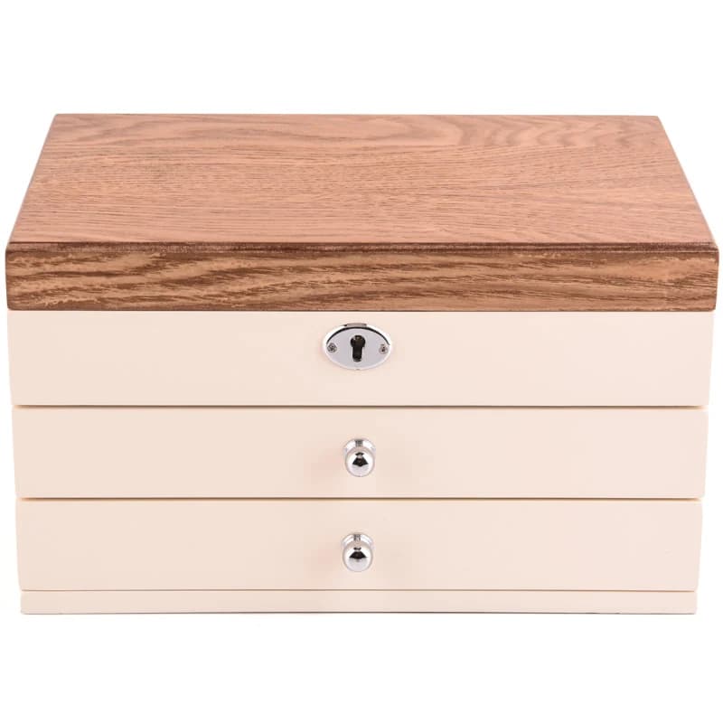 Beige Jewelry Box RY216027 — product photograph