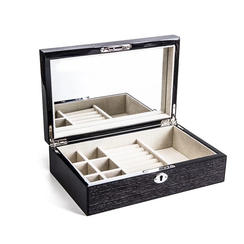 Black Jewelry Box RY2160802 — product photograph
