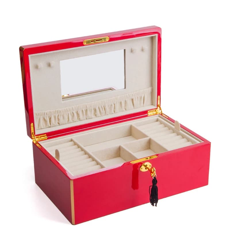 Red Jewelry Box RY2160840 — product photograph