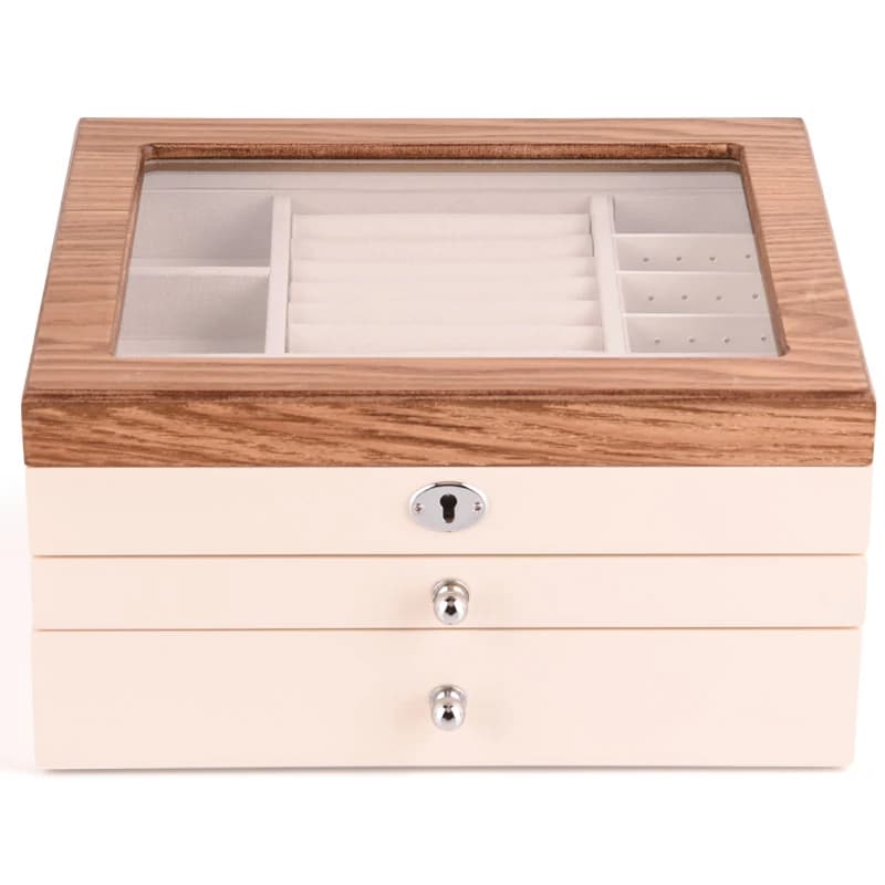 Beige Jewelry Box RY2161029 — product photograph