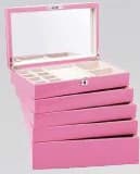 Pink Jewelry Box RY217403P — product photograph