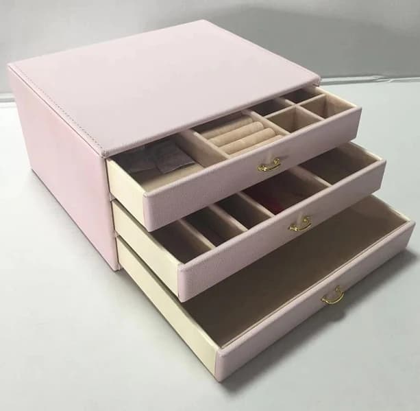 Pink Jewelry Box RY2181018PIN — product photograph