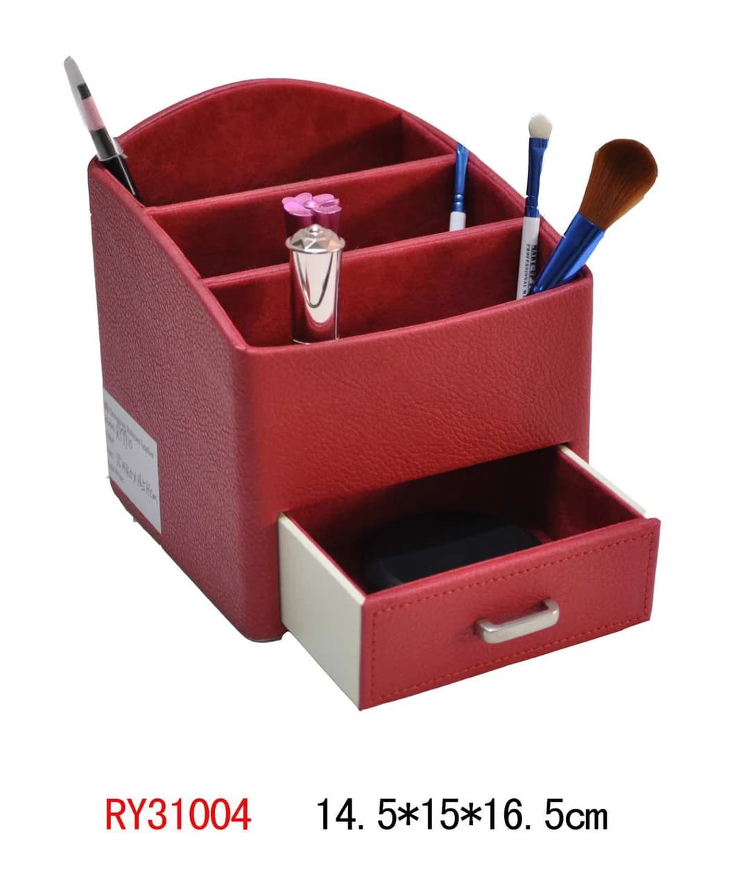 Red Cosmetic Organizer RY31004 — product photograph