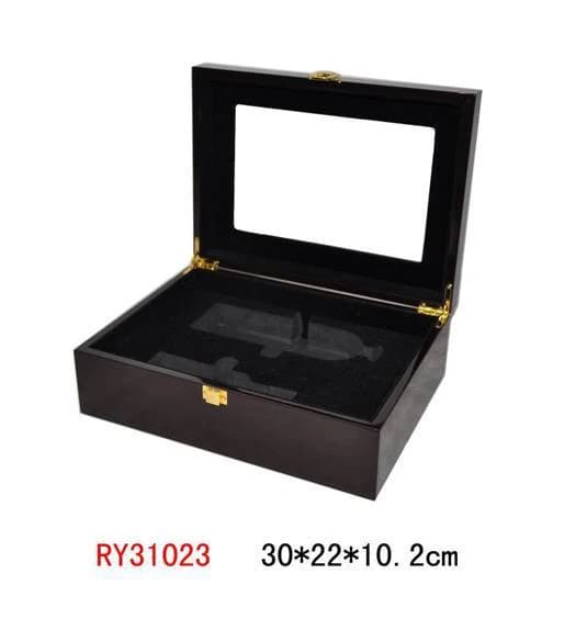 Brown Watch Box RY31023 — product photograph