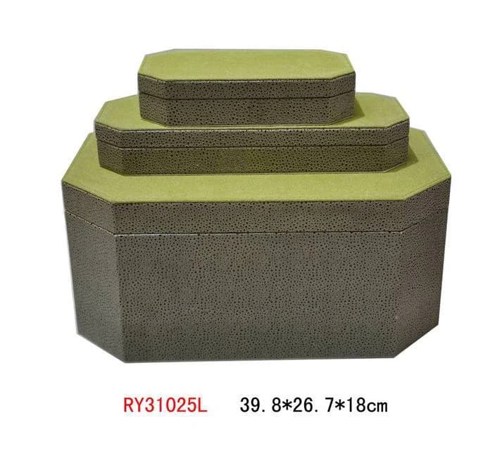 Green / Gray Presentation Box RY31025L — product photograph