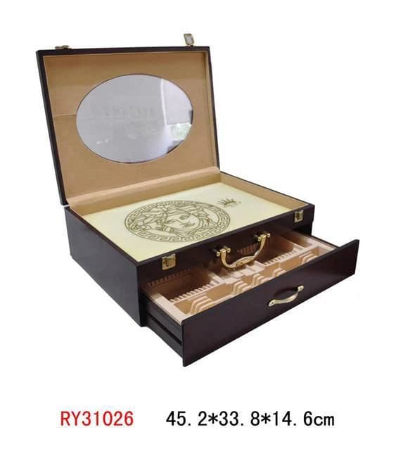 Brown Jewelry Box RY31026 — product photograph