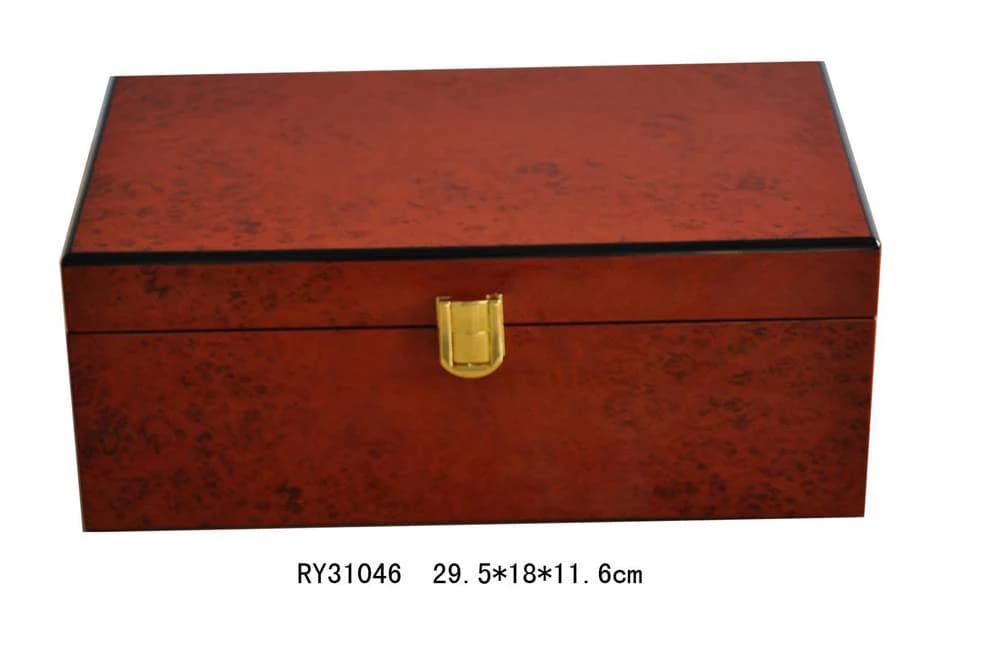 Brown Jewelry Box RY31046 — product photograph