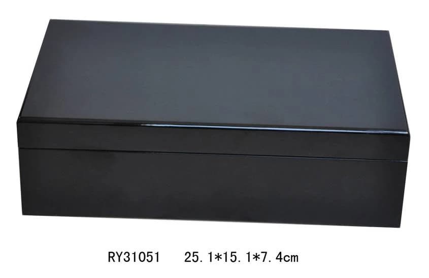 Black Jewelry Box RY31051 — product photograph