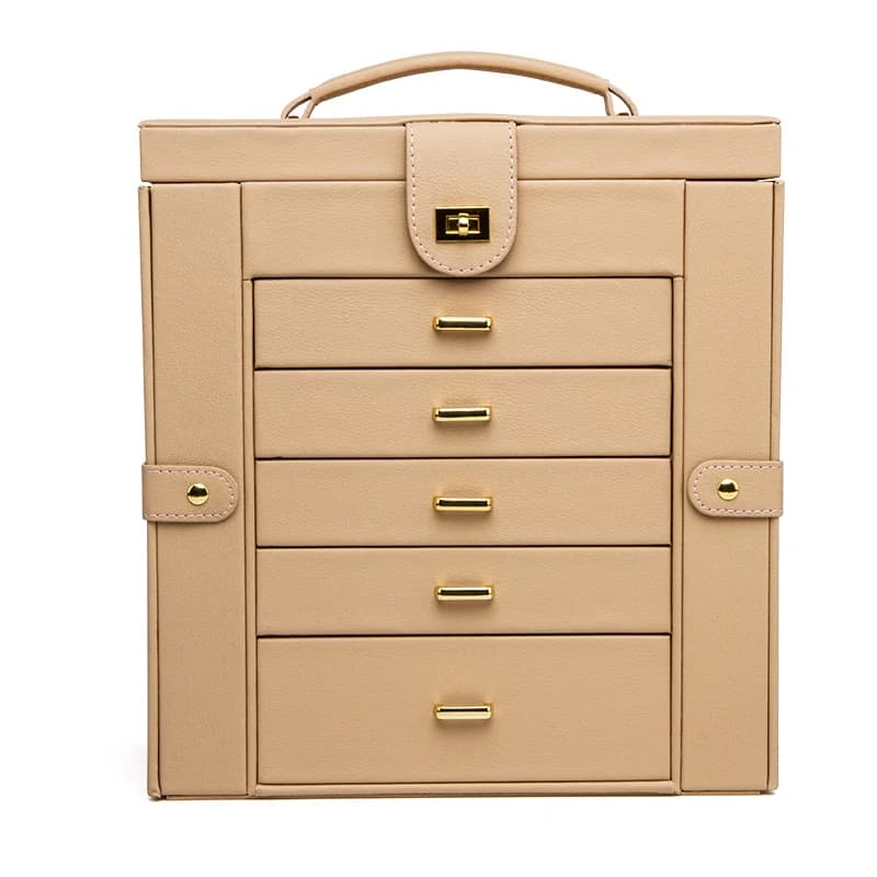 Beige Jewelry Box RY31125BE — product photograph