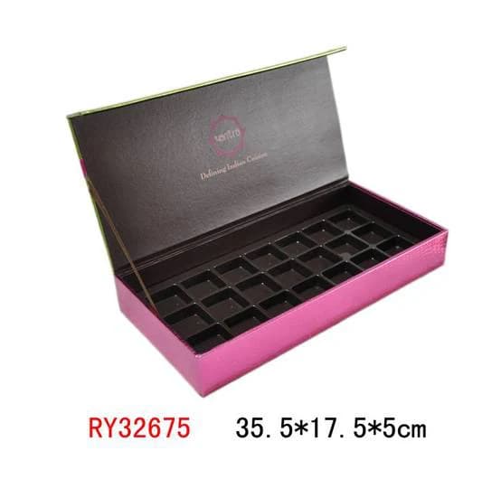 Green / Pink Jewelry Box RY32675 — product photograph