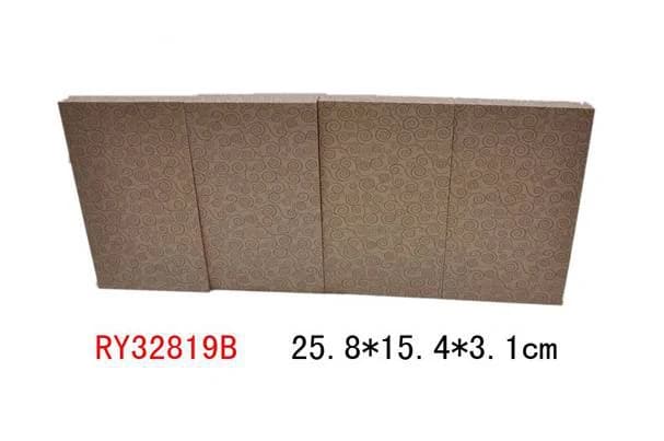 Patterned tan / cream Display Tray RY32819B — product photograph
