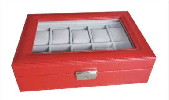 Red Watch Box RY32843B — product photograph