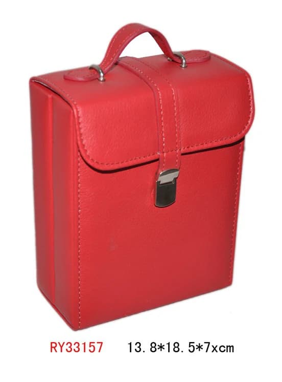 Red Jewelry Box RY33157 — product photograph