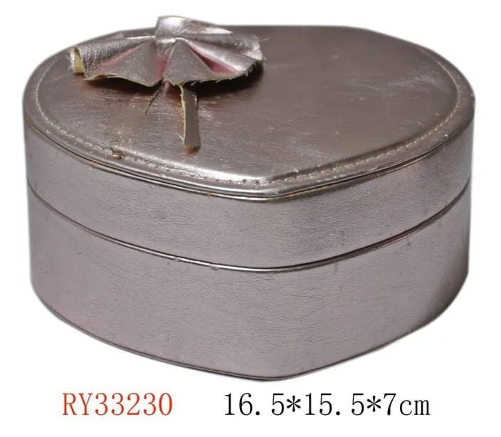 Taupe Jewelry Box RY33230 — product photograph