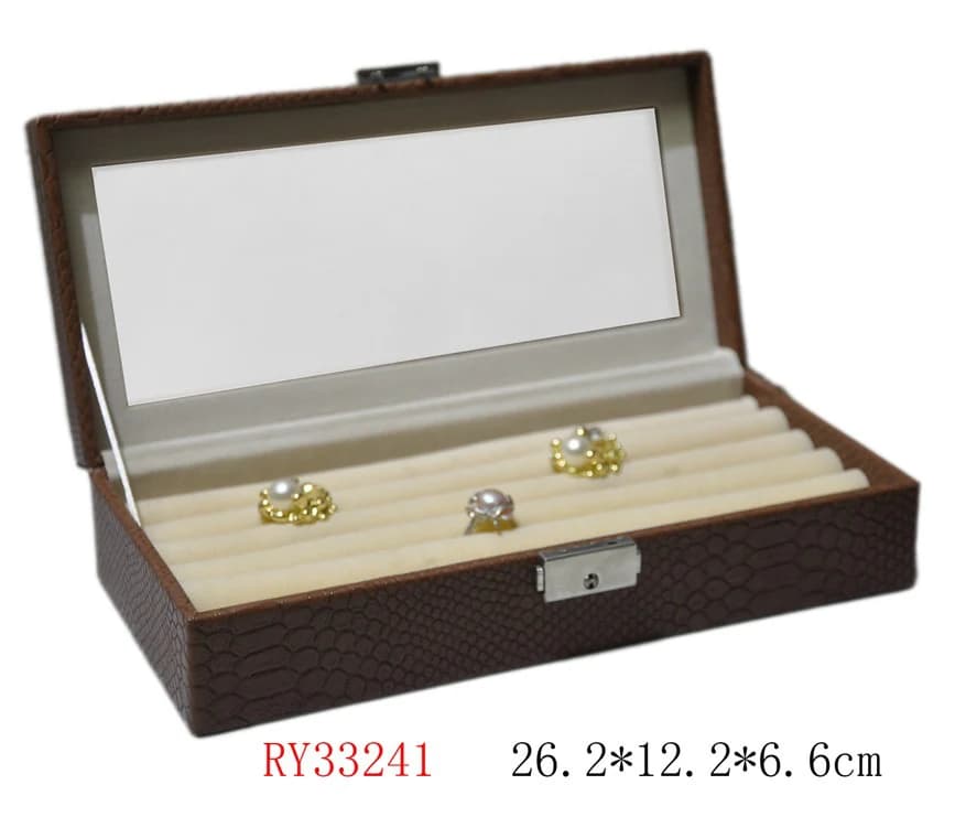 Brown Jewelry Box RY33241 — product photograph