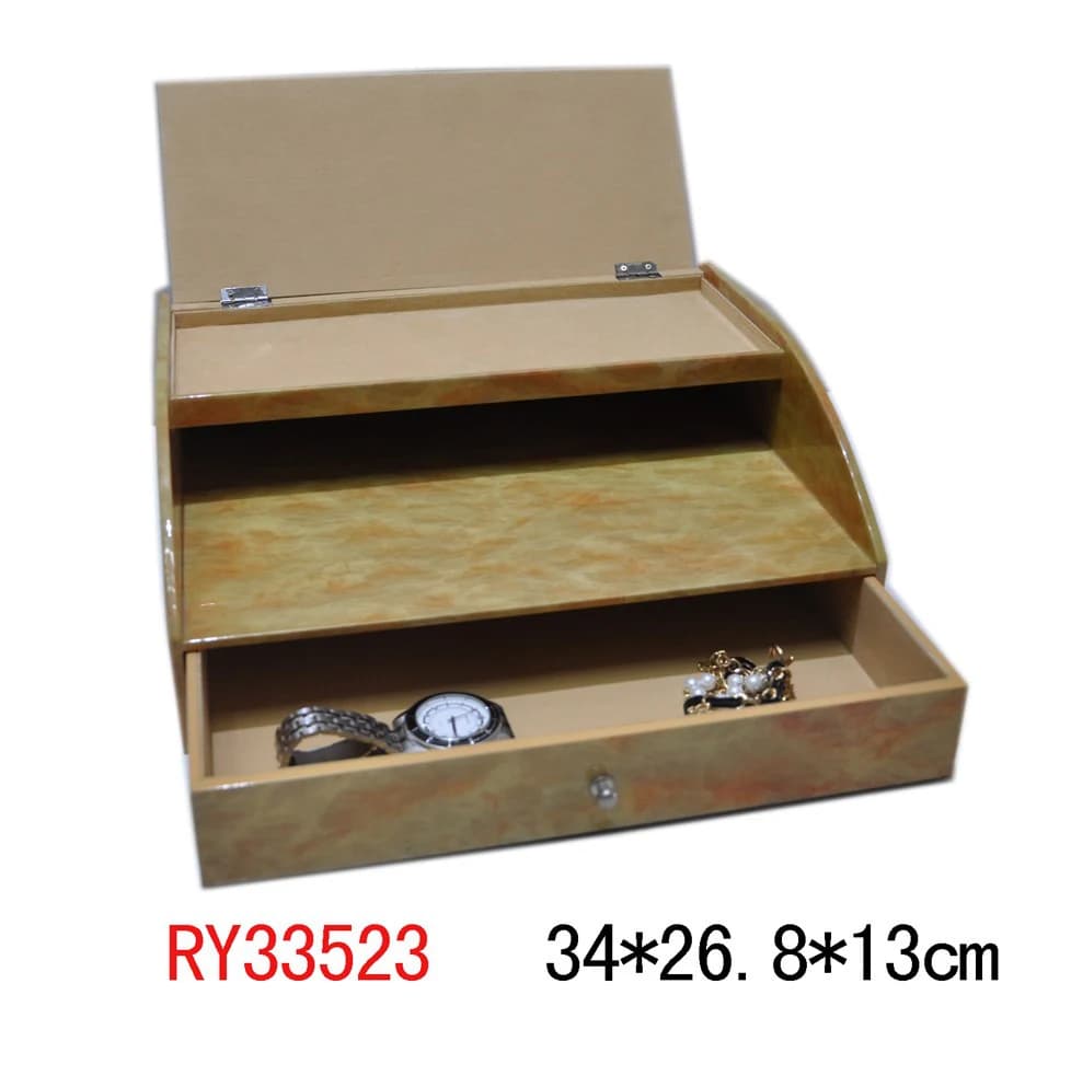 Tan patterned Drawer Organizer RY33523 — product photograph