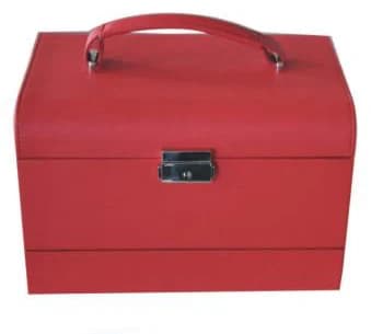 Red Travel Case RY8614 — product photograph