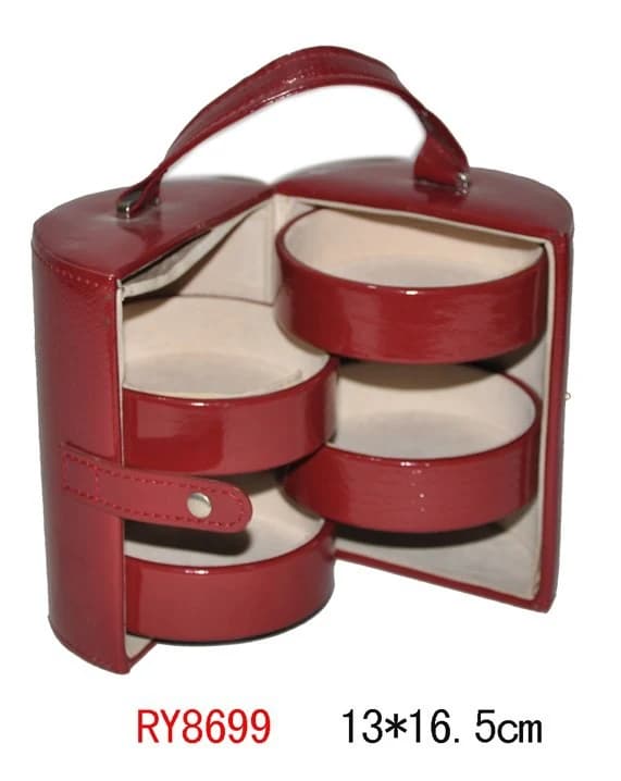Red Jewelry Box RY8699 — product photograph