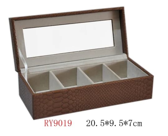 Brown Jewelry Box RY9019 — product photograph