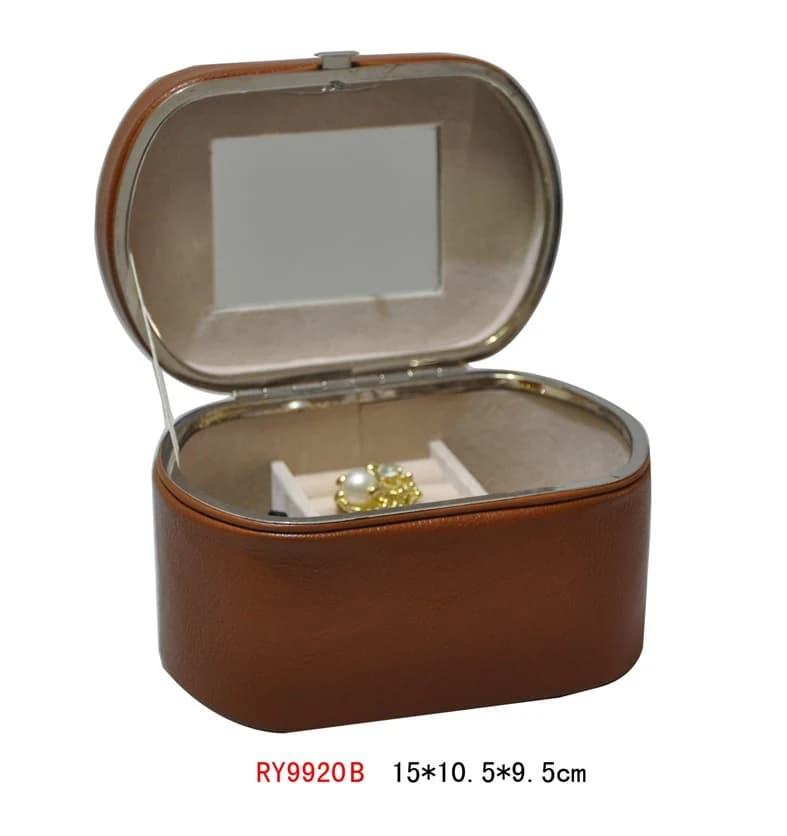 Brown Jewelry Box RY9920B — product photograph