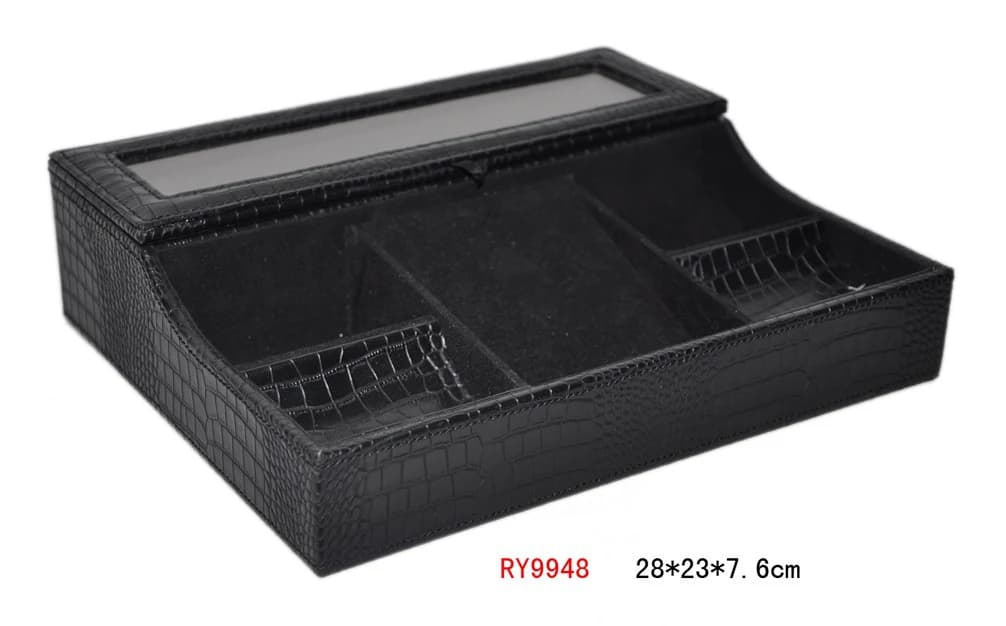 Black Jewelry Box RY9948 — product photograph
