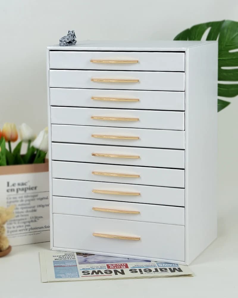 White Jewelry Box — product photograph