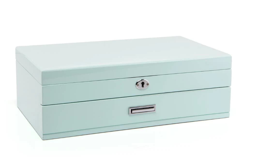 Light blue Jewelry Box — product photograph