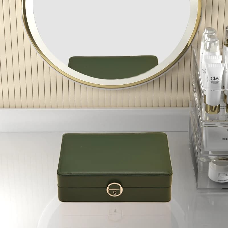 Dark green Jewelry Box — product photograph
