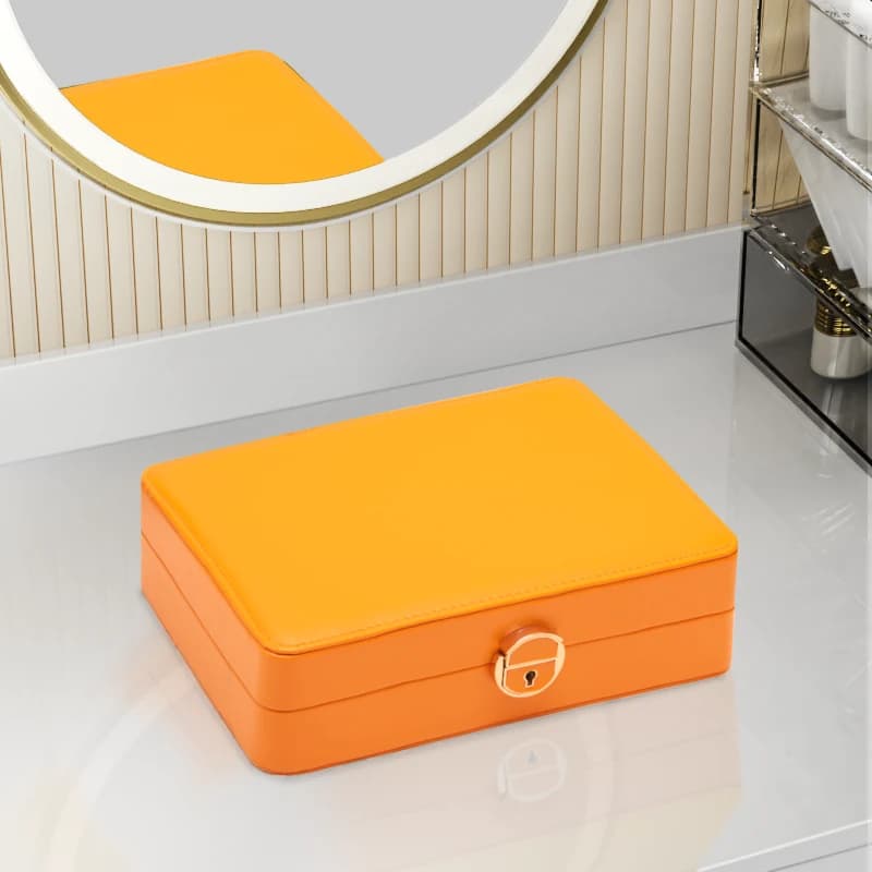 Orange Jewelry Box — product photograph