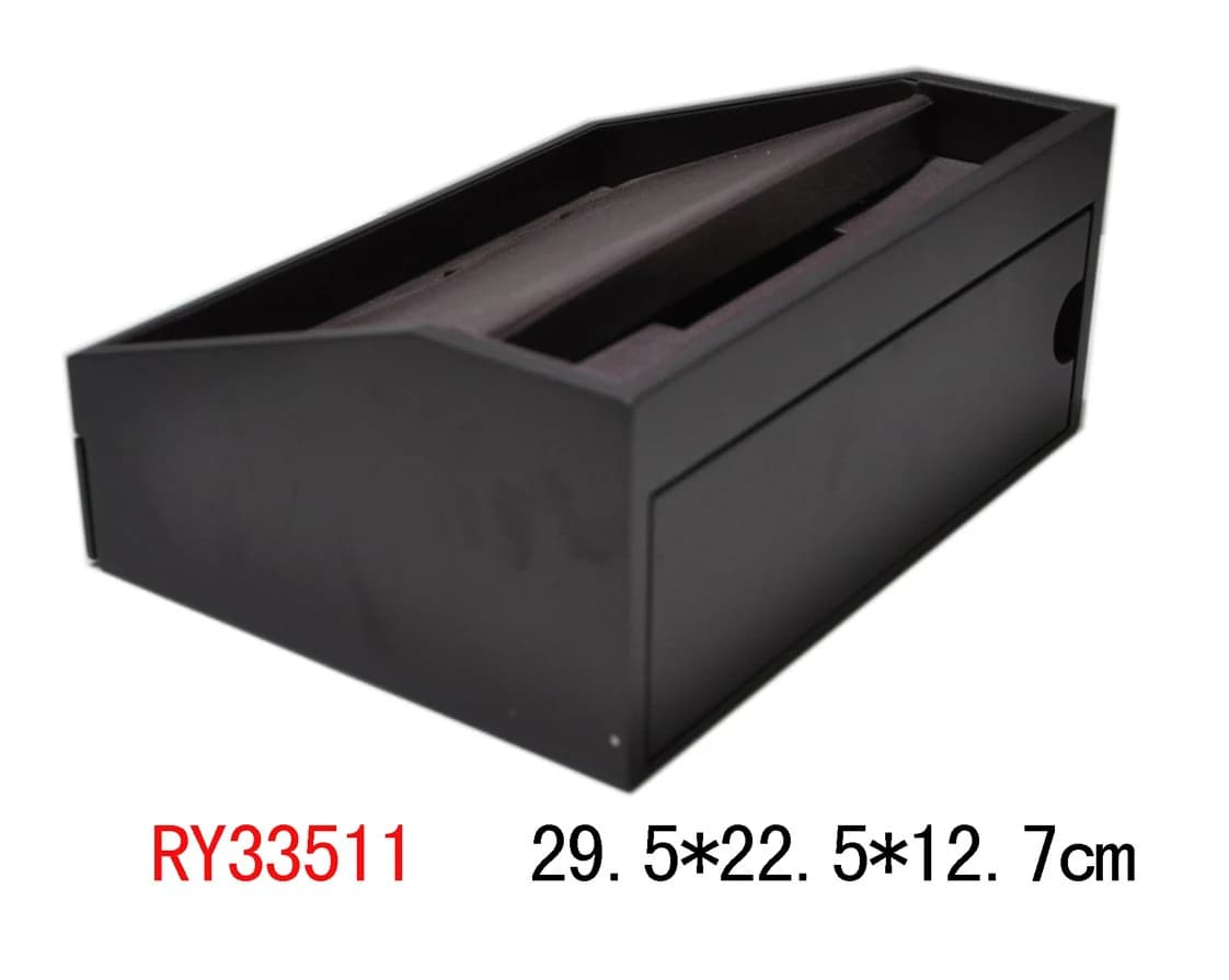 Black and brown Jewelry Tray — product photograph