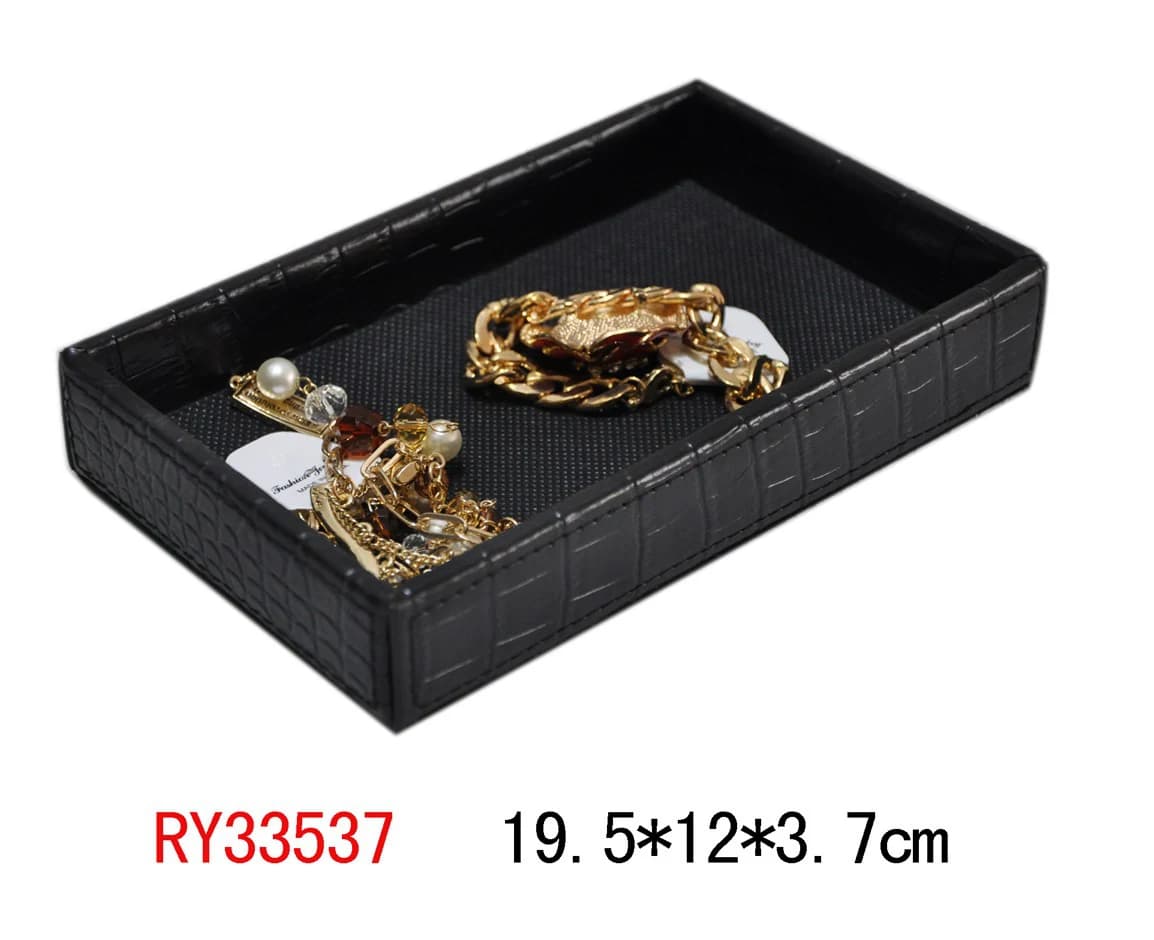 Black Jewelry Tray — product photograph