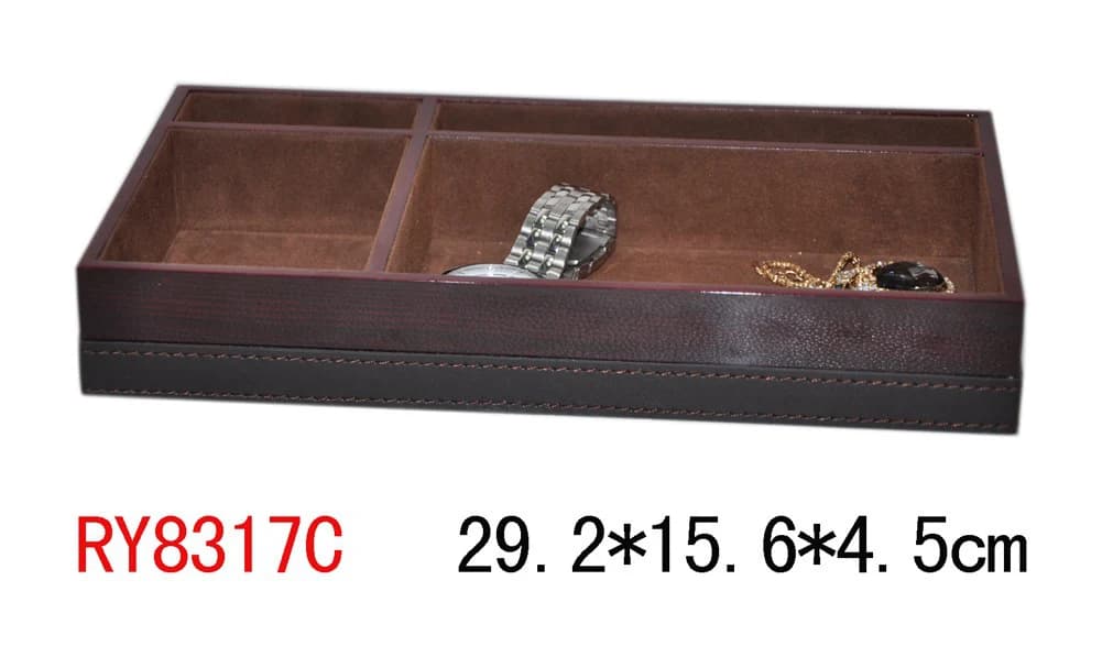 Brown Jewelry Tray — product photograph