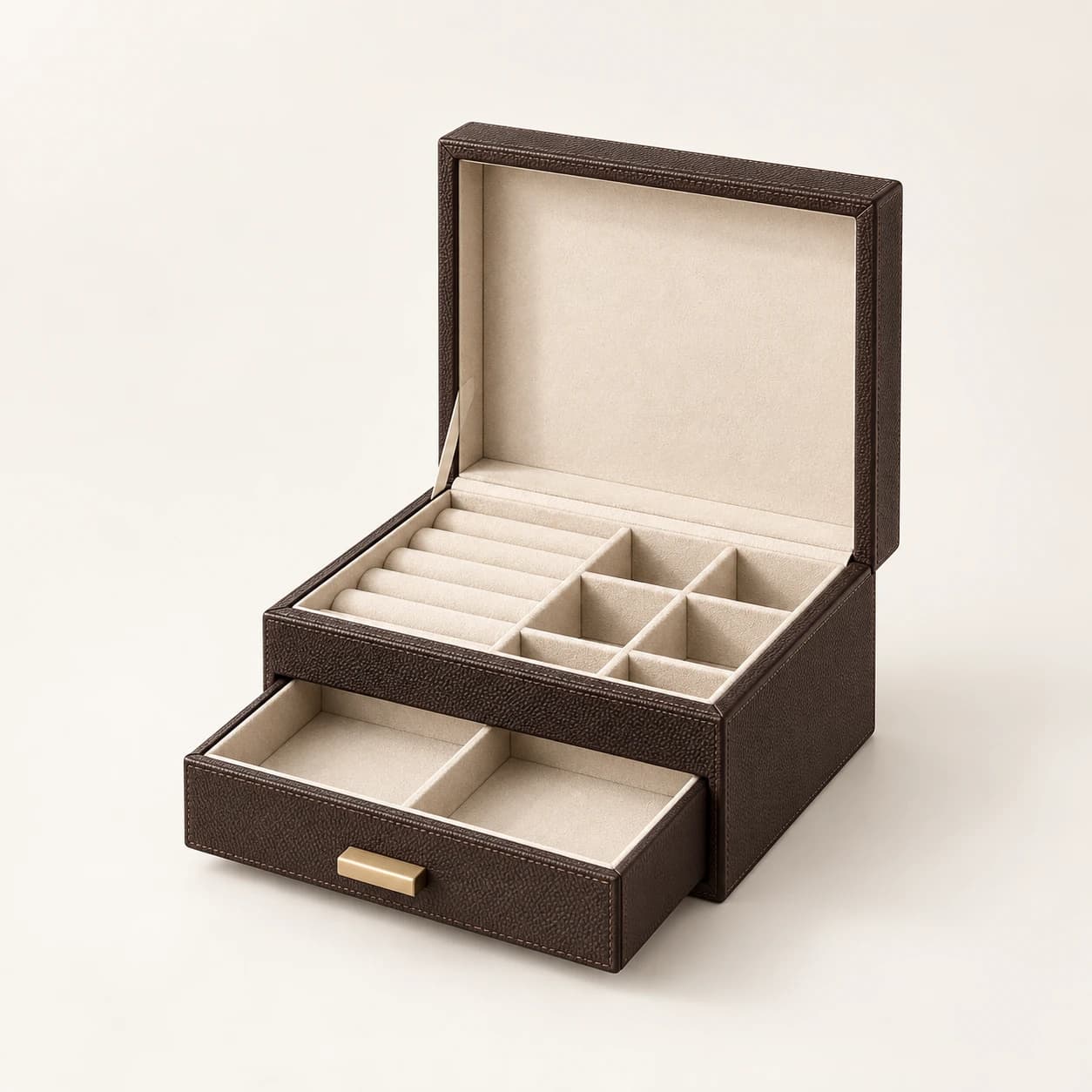 Mini Drawer Jewelry Box — AI concept illustration