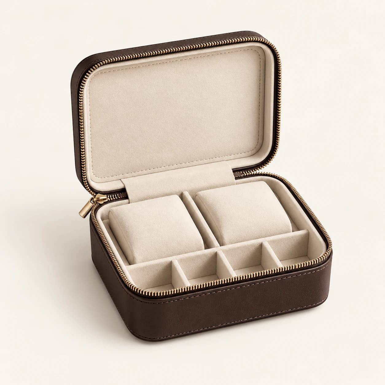 Watch, Cufflink and Jewelry Case — AI concept illustration