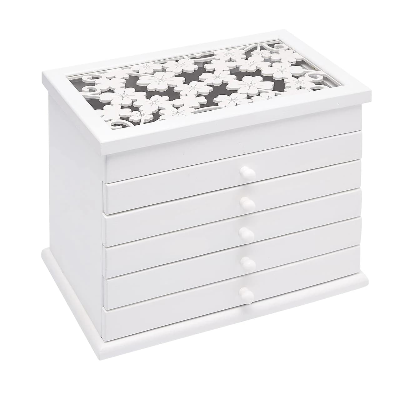 White Jewelry Box — product photograph