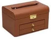 Brown Jewelry Box RY20098BR — product photograph